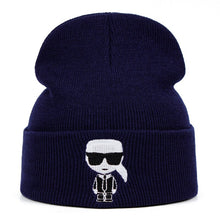 Load image into Gallery viewer, Designer Karl Beanie